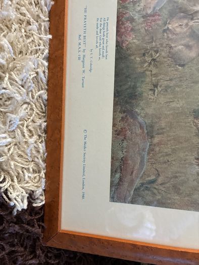 Vintage Margaret W. Tarrant Framed Print 1980
