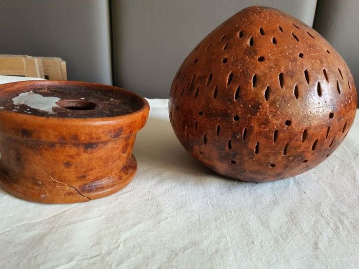 Thai ceramic candle holder