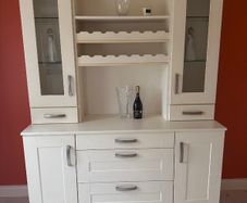 Kitchen Dresser / Display Cabinet with Storage