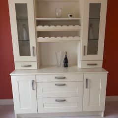 Kitchen Dresser / Display Cabinet with Storage