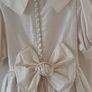 Stunning Vintage Wild Silk Flower Girl Dress. Image 5
