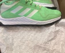 Girls Adidas Youngstar Hockey Shoes Size UK 2