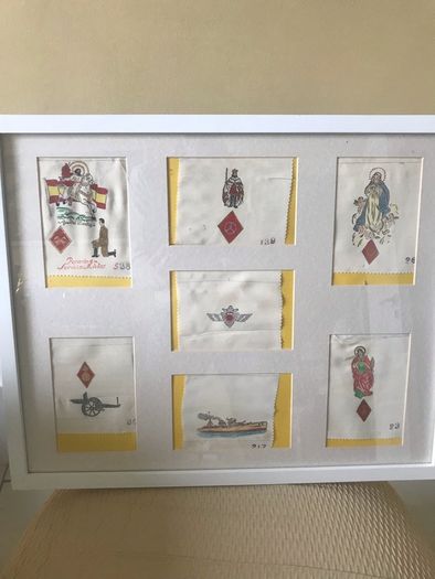 Vintage Spanish Militaria (Art on linen)