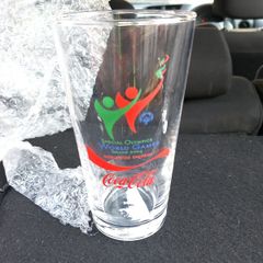 coca cola glass ireland  special Olympics 2003 glass