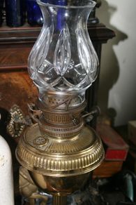 Vintage  Oil Lamp