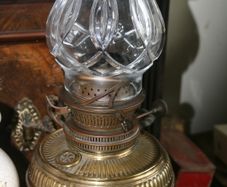 Vintage  Oil Lamp