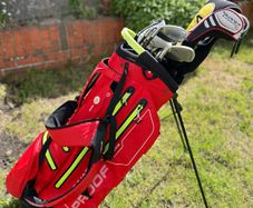 Full set of golf clubs