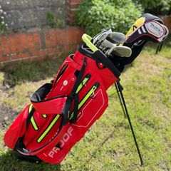 Full set of golf clubs