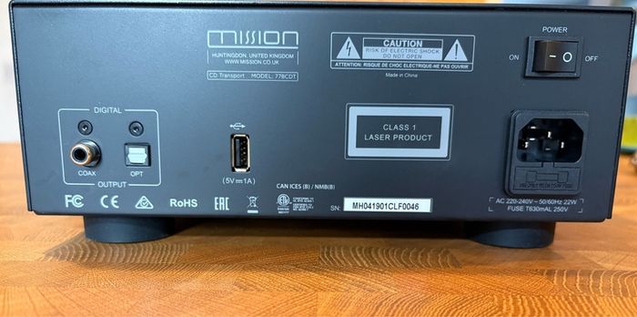 Mission 778x Integrated Amp & 778CDT CD Transport