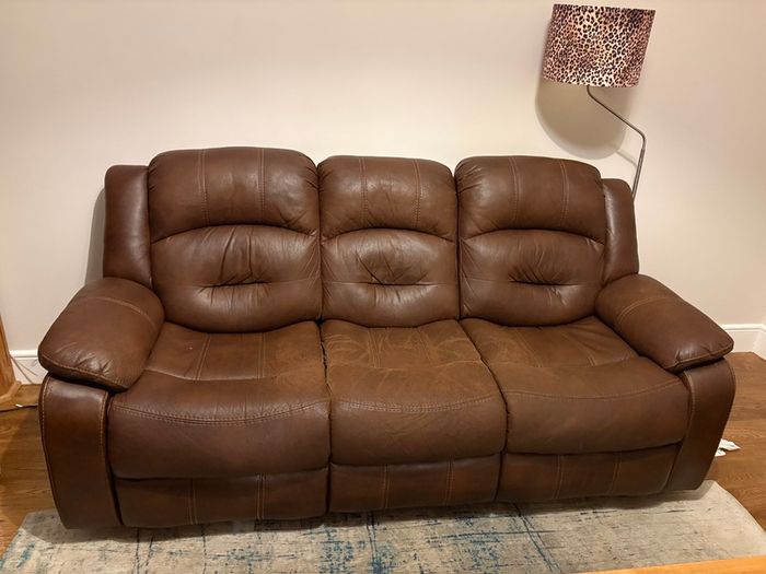 3 seater recliner sofa