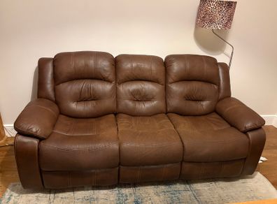 3 seater recliner sofa