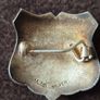 Irish Sterling Silver Vintage Badge Image 2