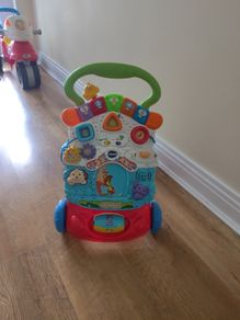 VTech Baby First Steps Baby Walker Red