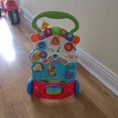 VTech Baby First Steps Baby Walker Red