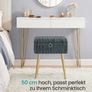 Dressing table stool with storage Image 3