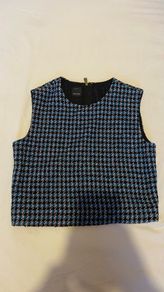 Pinko designer tweed bue top
