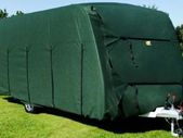 HTD Caravan Cover  550 - 600cm, 233cm  Wide In Green 18`- 19`8