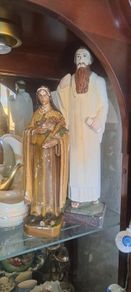 2 X Saint Statues