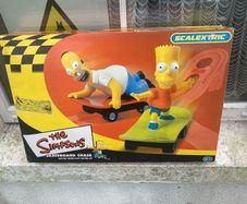 Simpsons racing set free postage
