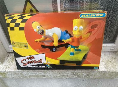 Simpsons racing set free postage