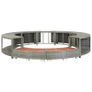 Spa Surround Grey Poly Rattan Image 6