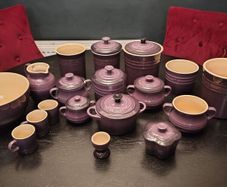 Assortment of le crueset