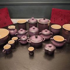 Assortment of le crueset