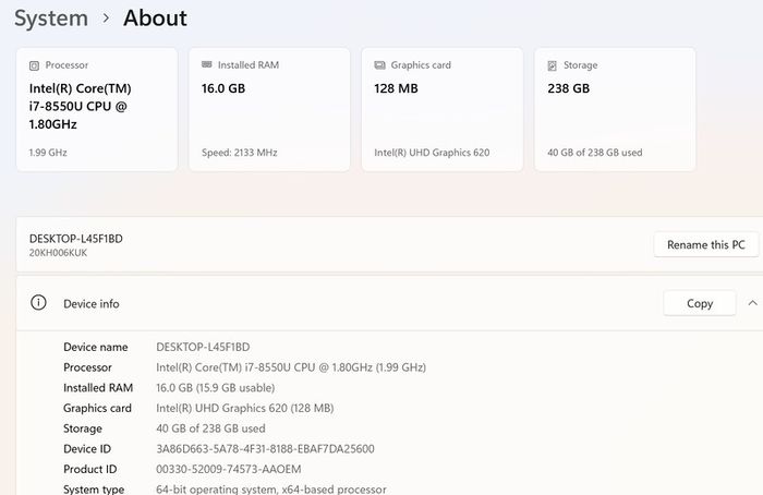 Lenovo X1 Carbon | i7 | 16GB | 256GB | 14" 2K | SIM Card | Win11