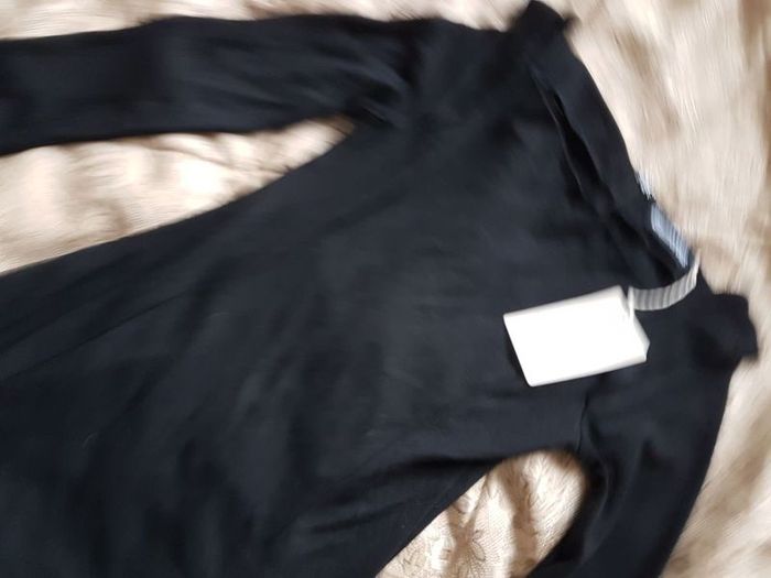 Black new fitted dress uk8 new
