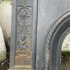 cast iron fire place