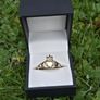 9ct Yellow Gold Claddagh Ring Image 2