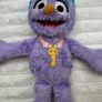 Talking Sesame Street Furchester Hotel Phoebe Plush approx. 13" Used Please see photos Image 5