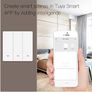 MOES ZigBee Wireless Smart Wall Light Switch, 3 Gang Image 4