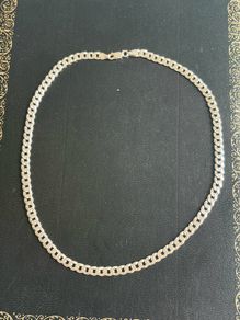 silver necklace