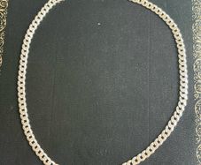 silver necklace