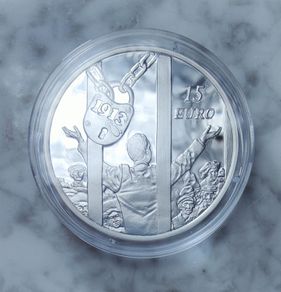 Ireland 15 Euro Silver (.925) Proof Coin 2013 - The Lockout