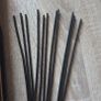 wooden incense holder tube and a small bundle  incense sticks Image 4