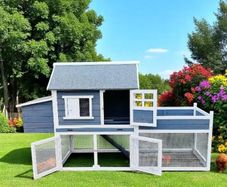Large Chicken Coop  6-8 Birds