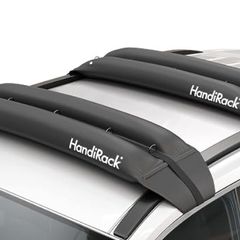 HandiWorld HRACK HandiRack Universal Car Roof Rack; Quick Fit Heavy-duty Roof Bars; Black