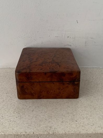 Moroccan Thuya Burl Wood Jewellery Box