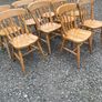 antique kitchen chairs Image 2
