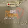 denim  jacket  lime green Image 3