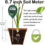 Soil Moisture Meter,Plant Moisture Meter, Hygrometer Moisture Meter for Plants, Garden, Lawn Plants Indoor and Outdoor Garden Image 3