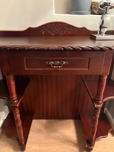 Hall table with matching seat