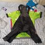 2 cycling shirts 1 is cube worth easily 50 euro and is brand new and pants with padding for on the saddle brand new never worn the second shirt is the official astana team training shirt also brand new  is the  would like to sell all together for a good p Image 7