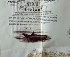 Genealogigal & Historical Map of Ireland (1968)