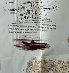Genealogigal & Historical Map of Ireland (1968)