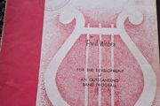 Cornet music book