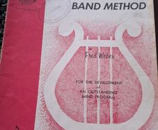 Cornet music book