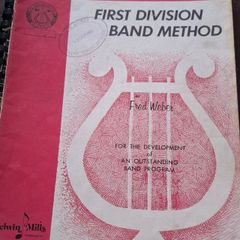 Cornet music book